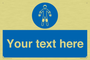 Custom protective roller sport equipment must be worn